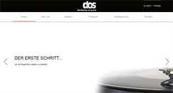 Desktop Screenshot of dos-hifi.de